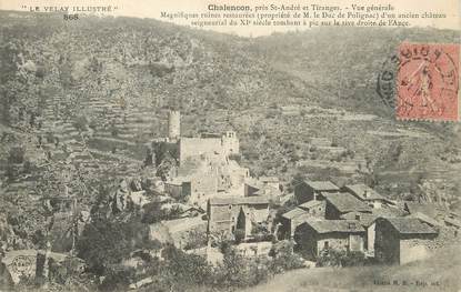 / CPA FRANCE 43 "Chalencon près Saint André et Tiranges, vue générale"