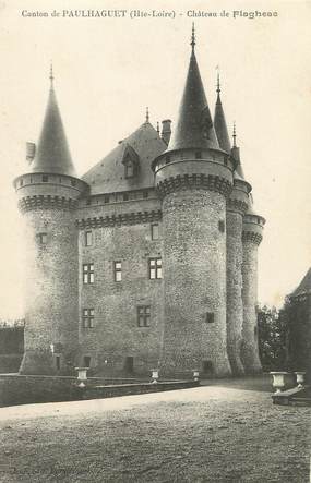 / CPA FRANCE 43 "Canton de Paulhaguet, château de Flagheac"