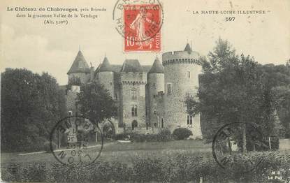 / CPA FRANCE 43 "Le Château de Chabreuges près Brioude "