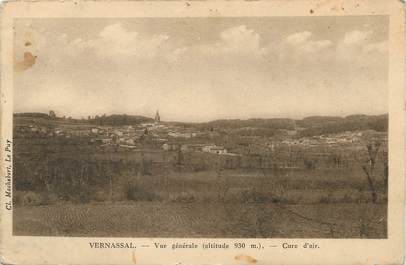 / CPA FRANCE 43 "Vernessal, vue générale"