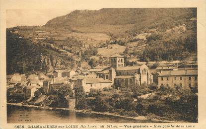 / CPA FRANCE 43 "Chamalières sur Loire, vue générale "