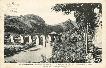 / CPA FRANCE 43 "Chamalières, le pont sur la loire"