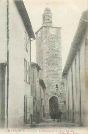 / CPA FRANCE 43 "Craponne sur Arzon, le donjon"