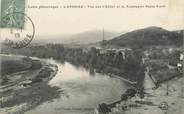 43 Haute Loire / CPA FRANCE 43 "Langeac, vue sur l'allier et la montagne Saint Roch"