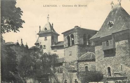 / CPA FRANCE 43 "Lempdes, château de Moriat"