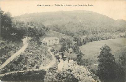 / CPA FRANCE 43 "Montfaucon, vallée de la Dunière au pont de la Vache"