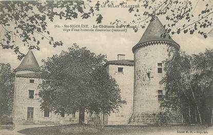 / CPA FRANCE 43 "Sainte Sigolène, le château du Villard"