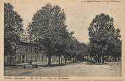 43 Haute Loire / CPA FRANCE 43 "Tence, place du Chatiague"