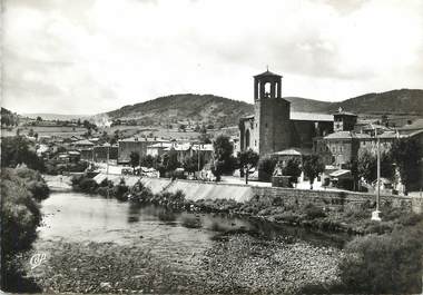 / CPSM FRANCE 43 "Langeac, vue générale et l'Allier"