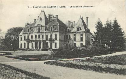 / CPA FRANCE 42 "Environs de Balbigny, château de Chenevoux"