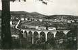 / CPSM FRANCE 42 "Pélussin, le viaduc et vue sur la ville"