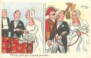 Illustrateur CPA ILLUSTRATEUR CHEN "Tel est pris qui croyait prendre"