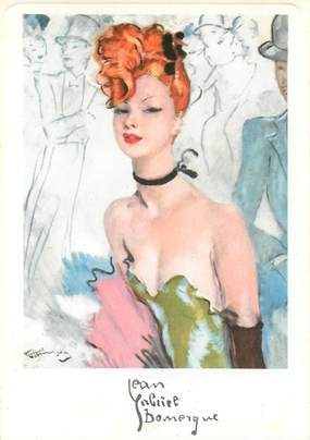 CPA ILLUSTRATEUR DOMERGUE / FEMME