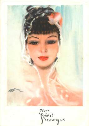 CPA ILLUSTRATEUR DOMERGUE /  FEMME