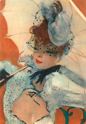 CPA  ILLUSTRATEUR   DOMERGUE  /  FEMME