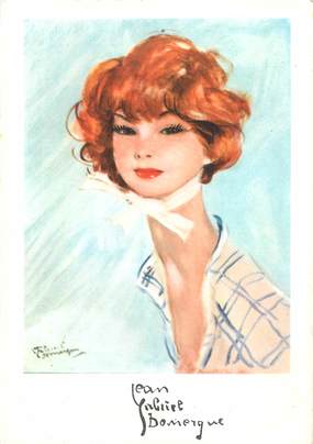   CPA  ILLUSTRATEUR   DOMERGUE  /  FEMME