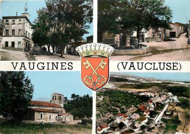 CPSM FRANCE 84 "Vaugines"