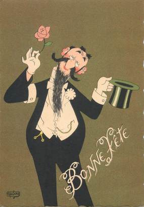  CPA  ILLUSTRATEUR DUBOUT "Bonne fête"