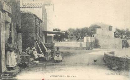 / CPA FRANCE 13 "Venegues, rue d'Aix"