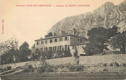 / CPA FRANCE 13 "Environs d'Aix en Provence, château de Saint Antonin"