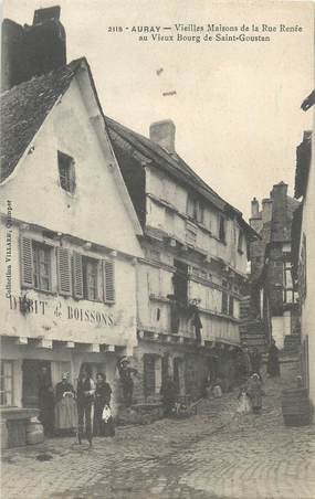 / CPA FRANCE 56 "Auray, vieilles maisons de la rue Renée au vieux Bourg de Saint Goustan"