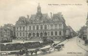 56 Morbihan / CPA FRANCE 56 "Vannes, l'hôtel de ville et la rue Hoche"