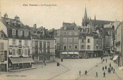 / CPA FRANCE 56 "Vannes, la place des Lices "
