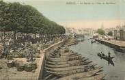 80 Somme CPA FRANCE 80 "Amiens, Le Marché sur l'Eau"