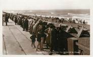 40 Lande / CPSM FRANCE 40 "Hossegor, la jetée et la plage"