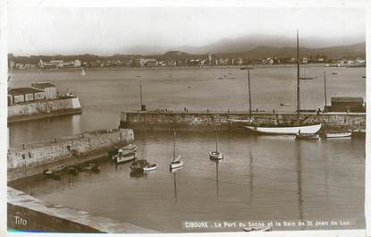 / CPSM FRANCE 64 "Ciboure, le port de Socoa et la baie de Saint Jean de Luz"