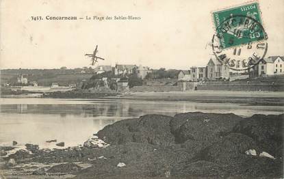 / CPA FRANCE 29 "Concarneau, la plage des Sables Blancs"