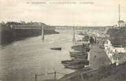 29 Finistere / CPA FRANCE 29 "Douarnenez, vue générale du port de Rhu, le grand pont"