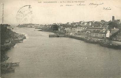 / CPA FRANCE 29 "Douarnenez, le port de Rhu et l'Ile Tristan"