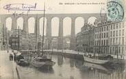 29 Finistere / CPA FRANCE 29 "Morlaix, le viaduc et le bassin à Flot"