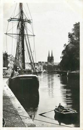 / CPSM FRANCE 29 "Quimper, le port "