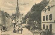 29 Finistere / CPA FRANCE 29 "Sainte Anne d'Auray, l'entrée de la Bourgade, la basilique"