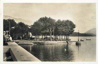 / CPSM FRANCE 73 "Aix Les Bains, lac du Bourget"