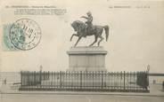 50 Manche / CPA FRANCE 50 "Cherbourg, statue de Napoléon"