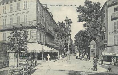 / CPA FRANCE 03 "Vichy, rue de Paris"