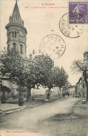 / CPA FRANCE 09 "Verniolle, l'église"