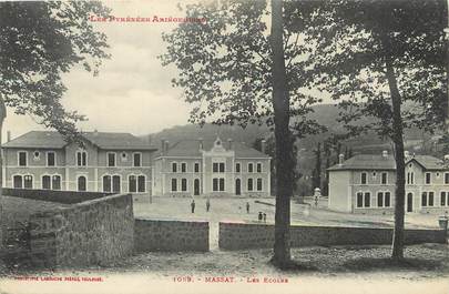 / CPA FRANCE 09 "Massat, les écoles"