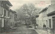 09 Ariege / CPA FRANCE 09 "Sainte Croix Volvestre, place du pont"