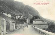 09 Ariege / CPA FRANCE 09 "Vèbre, route d'Urs et l'église"