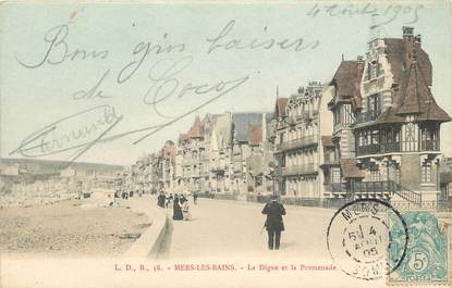 CPA FRANCE 80 "Mers sur Mer"