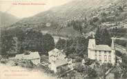 09 Ariege / CPA FRANCE 09 "Village et château d'Urs"