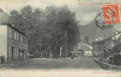 / CPA FRANCE 09 "Vicdessos, la mairie et entrée de la ville"