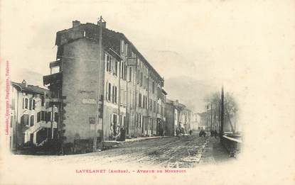 / CPA FRANCE 09 "Lavelanet, avenue de Mirepoix"