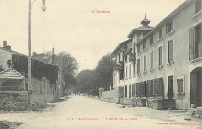 / CPA FRANCE 09 "Lavelanet, avenue de la gare"