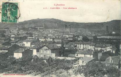 / CPA FRANCE 09 "Pamiers, vue générale"