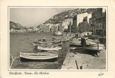 / CPSM FRANCE 20 "Corse,  Bonifacio, la marine' / BATEAU